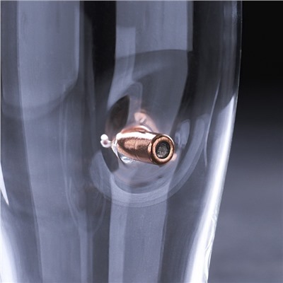 Бокал для пива с пулей «Непробиваемый», 350 мл