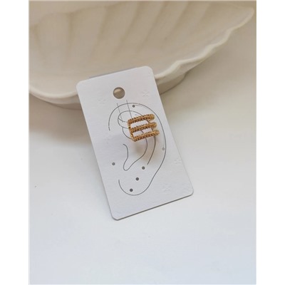 Серьги - кафф