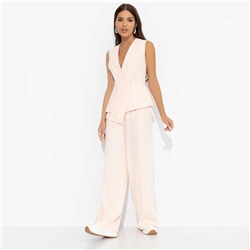 Жилет с эффектом многослойности, Стильный лидер (peach)