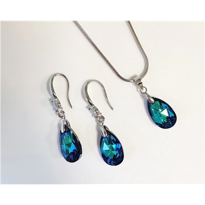 Комплект с кристаллами Swarovski