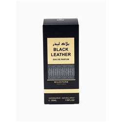 Парфюмерная вода унисекс Milestone BLACK LEATHER, 35 мл (по мотивам Tom Ford Black Lacquer)