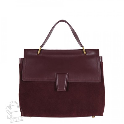 Сумка женская кожаная 68870BDAA wine red Baidou/30