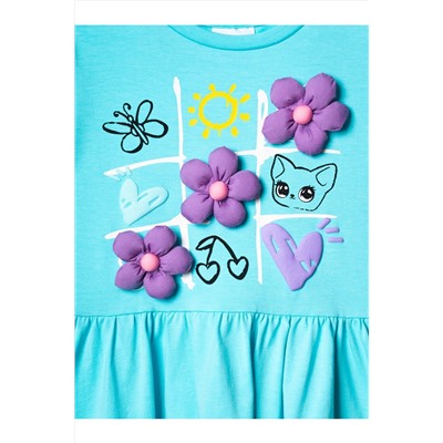 Платье трикотажное для девочек PLAYTODAY, 1243952