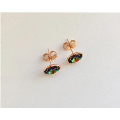 Серьги с кристаллами Swarovski