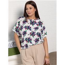 Блуза Элина (белая) Б15249-13М