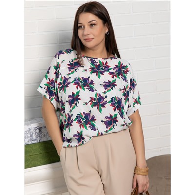 Блуза Элина (белая) Б15249-13М