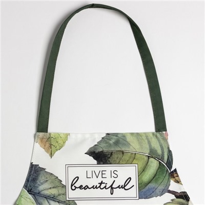 Фартук «Этель» Camellia, 60×70 см, саржа 190 г/м²