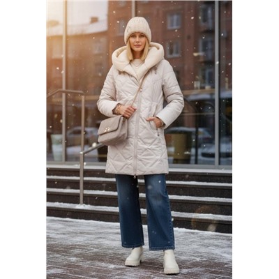 Куртка верблюжья шерсть арт.320 (Бежевый)