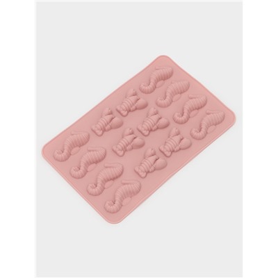 Форма для мармелада Доляна «Морской мир», силикон, 22×14×1 см, 14 ячеек, МИКС