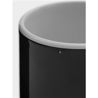 Кружка - хамелеон Доляна «Полнолуние», 350 мл, керамика, чёрная