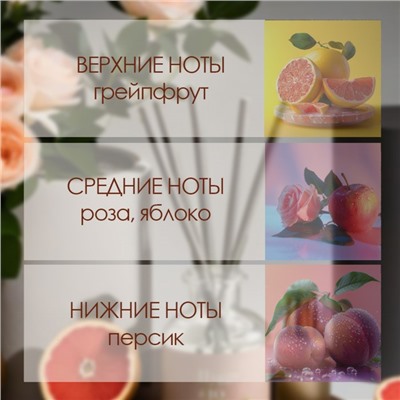 Диффузор "Hygge" ароматический, 50 мл, грейпфрут