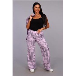 Брюки 36562 (Сиреневый)