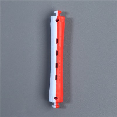 Бигуди «Коклюшки», d = 1 см, 9 см, 12 шт, цвет красный/голубой