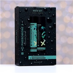 Подарочный набор косметики мужской Formula Sexy №5, гель для душа 250 мл+шампунь 250 мл (по мотивам Egoiste Platinum (Chanel)