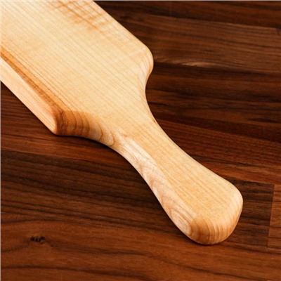 Доска разделочная «Шашлычная», для сервировки и подачи, 53×9×2 см, массив ясеня