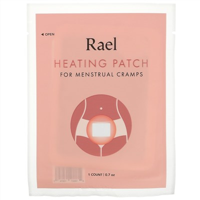 Rael, Heating Patch for Menstrual Cramps, 3 Patches, 0.7 oz Each