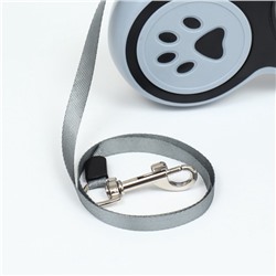 Рулетка «В путь!», 5 м, до 15 кг, чёрно-серая