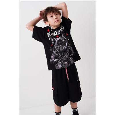 Фуфайка трикотажная для мальчиков (футболка) PLAYTODAY, 1239871