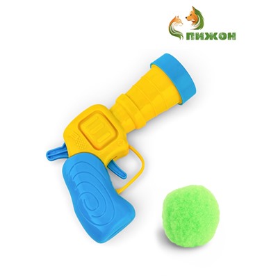 Игрушка-пистолет для кошек, 20 шариков
