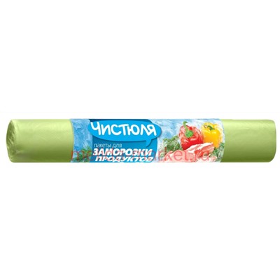 Чистюля Пакеты для заморозки продуктов 3л*30шт ФП013