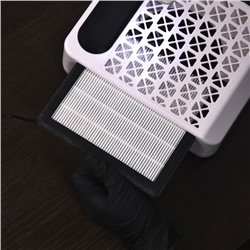 УЦЕНКА Аппарат для маникюра и педикюра Windigo LMH-04, 80 Вт, 35000 об/мин, лампа, ручка, белый 97