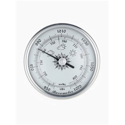 Барометр механический, метеостанция, настенный, d=7.2 см