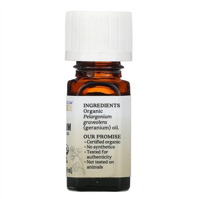Aura Cacia, органическая герань, 7,4 мл (0,25 жидк. унции)
