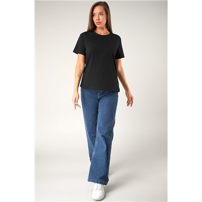 Женская базовая хлопковая футболка Happyfox