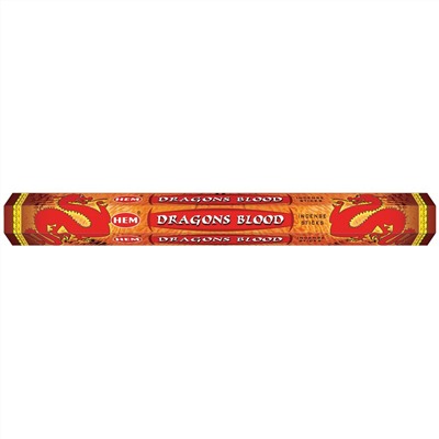 HEM Благовония шестигранник упаковка: Dragon Blood 6 уп.
