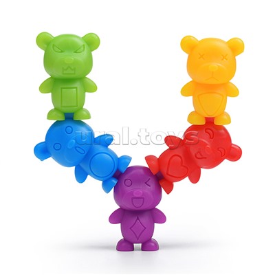 Настольная игра-сортировщик "Мишки" в коробке