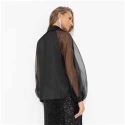 Блуза из атласа и органзы, Теория красоты (элегант)