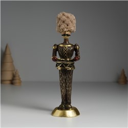 Фигурка полистоун «Солдатик с барабаном», 5×6×19 см