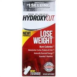 Hydroxycut, Pro Clinical Hydroxycut, для похудения, 72 капсулы с быстрым высвобождением