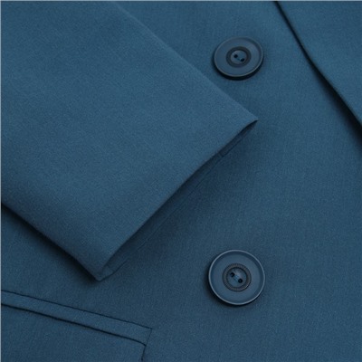 Пиджак женский MINAKU: Classic, цвет морская волна, размер 44