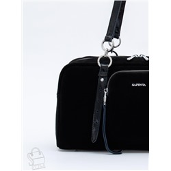 Сумка женская кожаная 91180MSS black Velina Fabbiano-Safenta