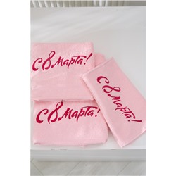 14418/14 "8 марта"полотенце махровое плотность 350гр