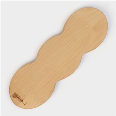 Менажница деревянная Adelica «Светофор», 3 секции, 30×10×1.8 см, пропитана минеральным маслом, в подарочной коробке, берёза