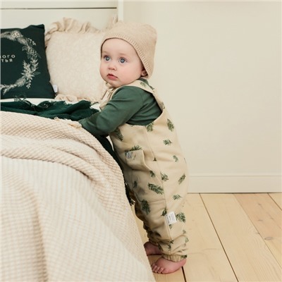 Костюм детский (боди, комбинезон) «Крошка Я. Еловые веточки», рост 68-74 см