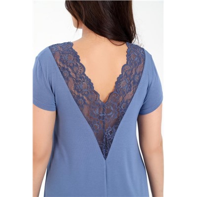 Сорочка Селена-1 (Индиго)