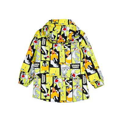 Куртка текстильная с полиуретановым покрытием для девочек (ветровка)