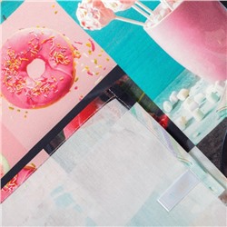 Фартук кухонный Этель PINK, 70×60 см, 100% хлопок, саржа 190 г/м²