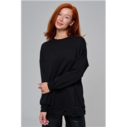 67188 толстовка женская (Черный)