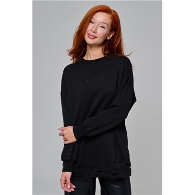 67188 толстовка женская (Черный)