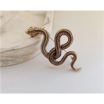 Брошь-кулон ЗМЕЙКА