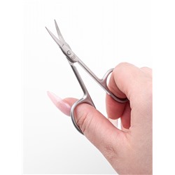 Ножницы маникюрные «Premium», загнутые, узкие, 9 см, на блистере