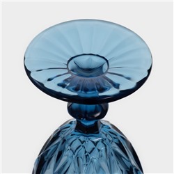 Бокалы для вина Magistro «Круиз», 250 мл, 8×15.3 см, набор 6 шт., стекло, синие