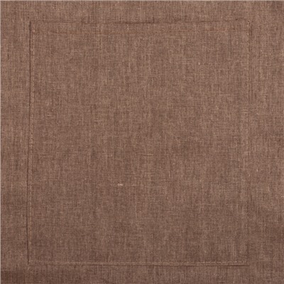 Фартук «Этель. Стиль», коричневый, 60×75 см, 60% п/э, 20% хлопок, 20% лён