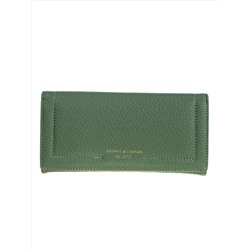 Женское портмоне из искусственной кожи, цвет зеленый