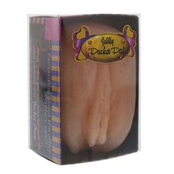 Телесный мастурбатор-вагина JELLY POCKET PAL VAGINA