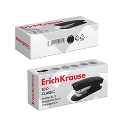 Степлер 24/6 на 30 листов 28235 "Эко. Классика" черный ErichKrause